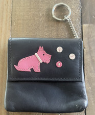 Radley coin purse keyring mini dog vintage