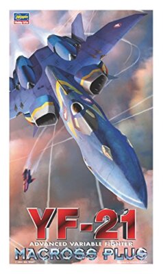 Hasegawa Macross Plus YF-21 1/72 Scale Plastic Model Kit M11