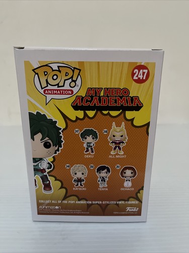 Justin Briner dédicacé signé DEKU Funko Pop MY HERO ACADEMIA JSA COA 12 - Photo 4/7