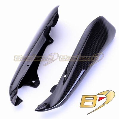 2007-2012 Hypermotard 796 1100 Carbon Fiber Tail Cowl Frame Side Cover Fairing 