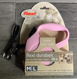 Flexi Durabelt Retractable Dog Leash Med Large Up To 77 Lbs Free Shipping Ebay