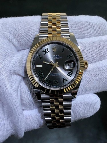 Rolex DateJust II Wimbledon 18K Gold 