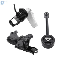 3X Engine Motor Mount Set For Mitsubishi Mirage 2014-22 Mirage G4 2017-22 1.2L