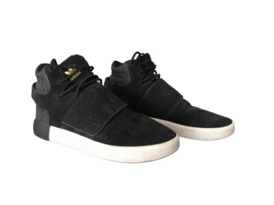 Adidas Tubular Invader Strip Sneaker Men Size 6 Black