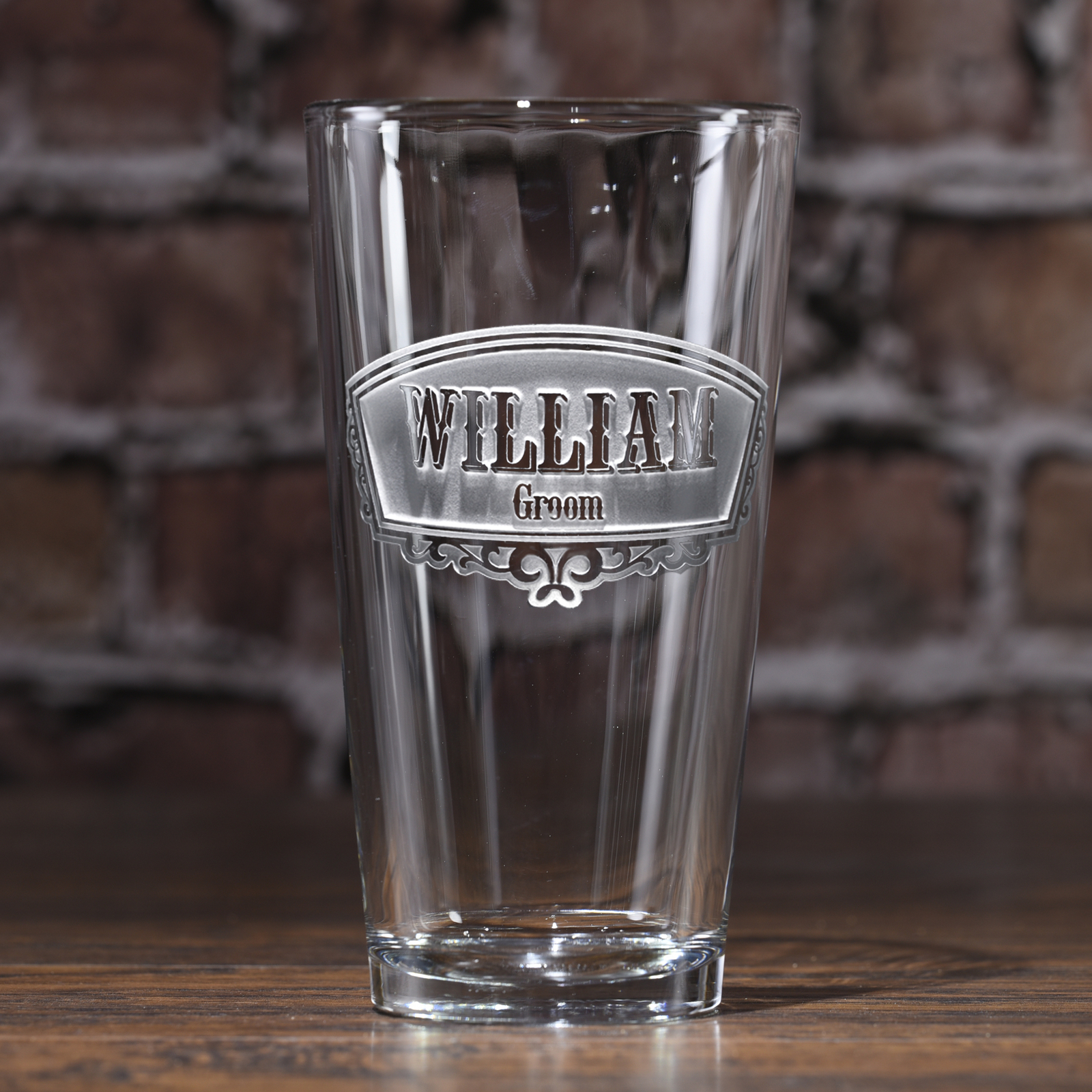 Groomsman Pub Glasses - set of 4 (groompub2)