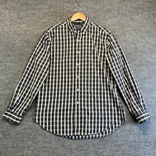 Polo Ralph Lauren Shirt Men 16 L Multicolor Check Long Sleeve Button Down
