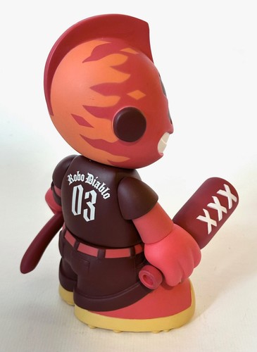Rare KidRobot Robo Diablo 03 Vinyl Figure Designed by Tristan Eaton New in Box - Picture 3 of 11