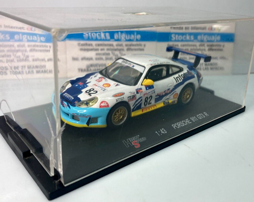 HIGH SPEED 1/43 DIECAST PORSCHE 911 GT3 R COCHE OK URNA ROTA STOCKS EL GUAJE - Imagen 7 de 9