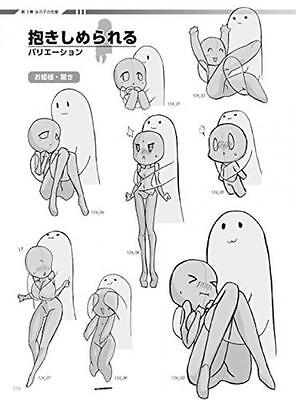 Super Deform Pose Collection Girls Women How to draw Manga Anime