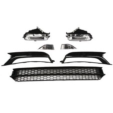 For Volkswagen Vw Passat 2012-2015 Front Bumper Lower Grille Fog Light Kit For Volkswagen Vw Passat 2012-2015 Front Bumper Lower Grille Fog Light Kit