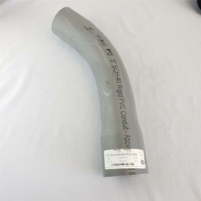 = Atkore 3'' PVC SCH 40 45-DEG STD Elbow Conduit F4030045LOW