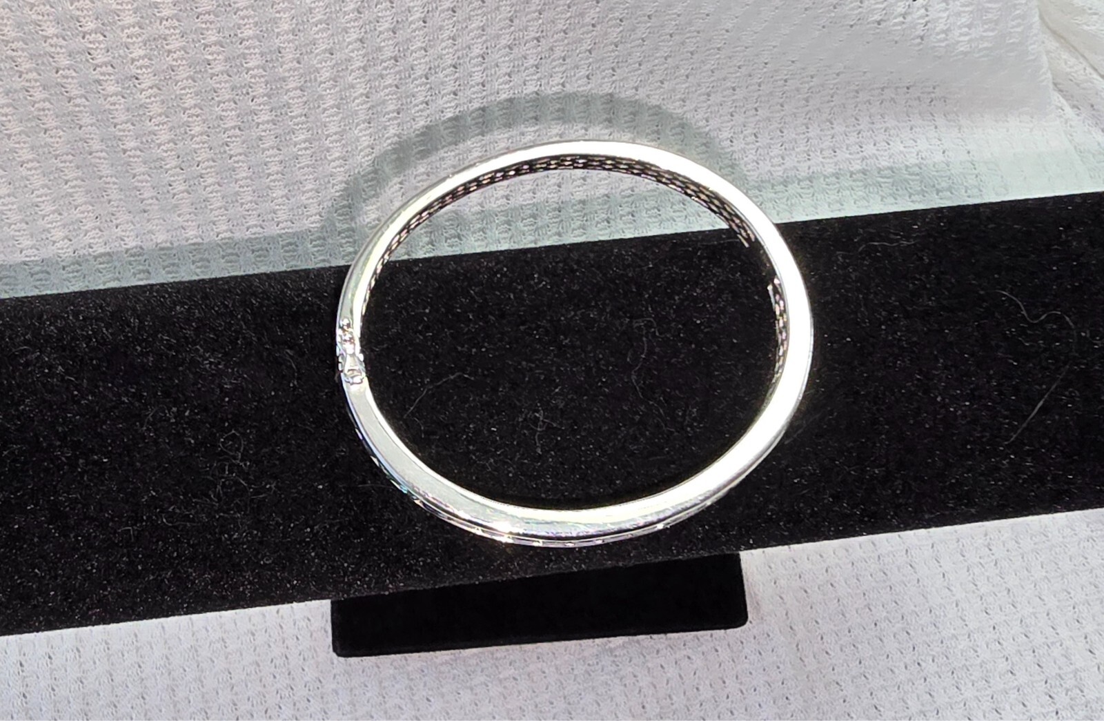 MULTI-Gemstone Bangle Bracelet (Hinged) Sterling … - image 8