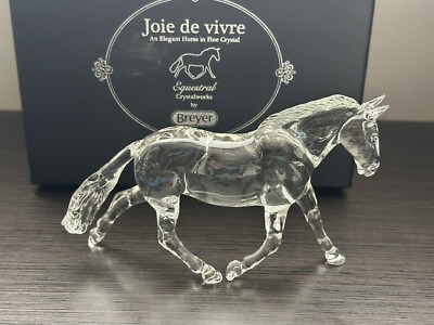 Breyer Crystal BREYER ARCHIVE ROOM FIND NPOD Crystal Joie De Vivre 2015 #83068