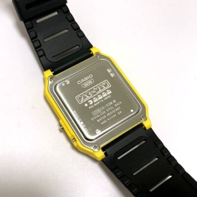 Casio PAC-MAN Limited Edition Calculator Watch CA-53WPC-1BJR Retro