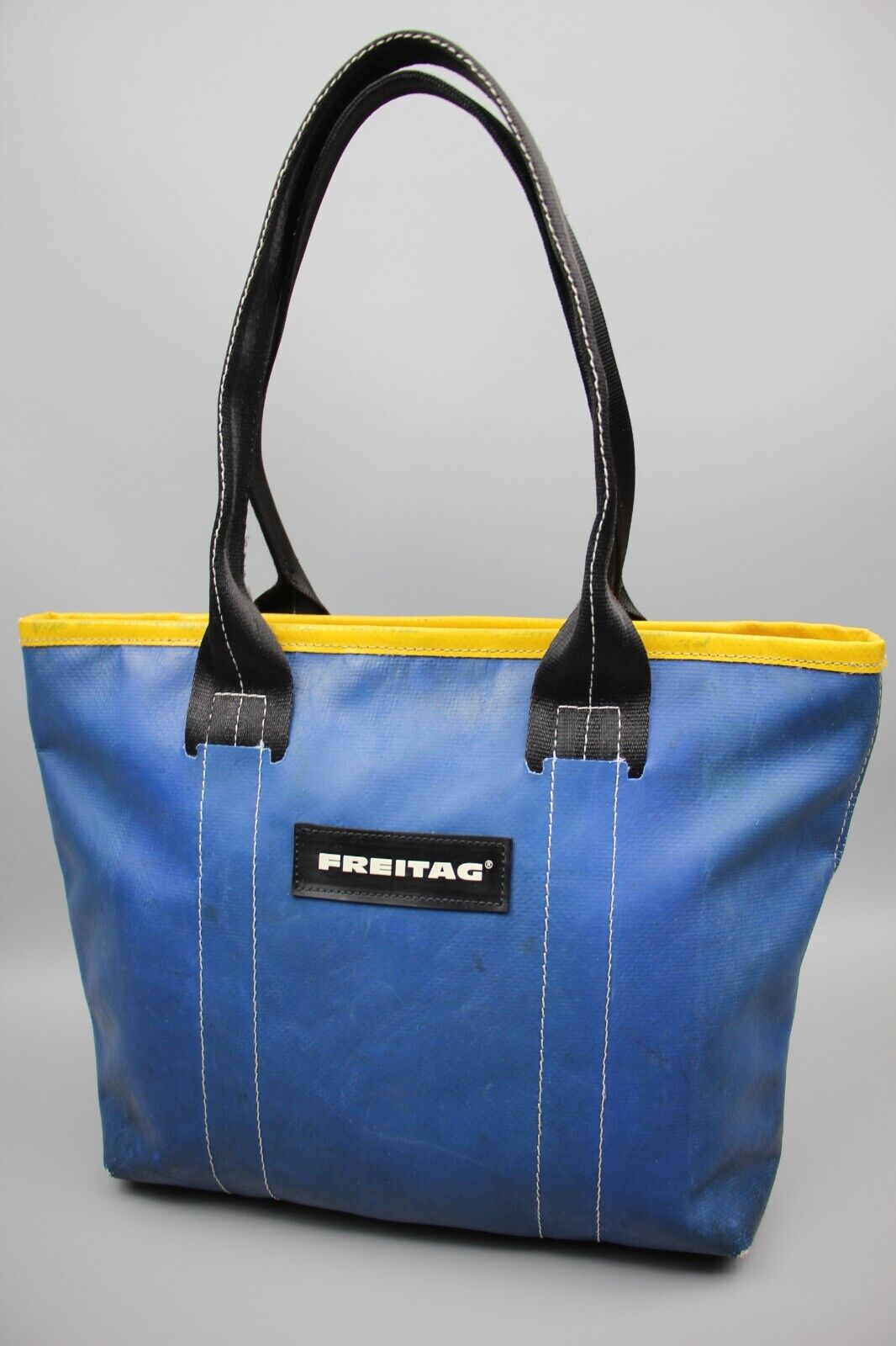 FREITAG Tasche F72 Dona Navy Blue/Yellow Shopper Hand Bag Handtasche