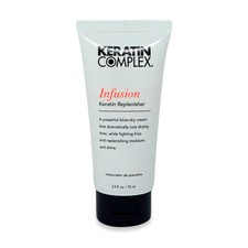 Keratin Complex Infusion Keratin Replenisher Blow Dry Cream Cuts Drying 2.5oz