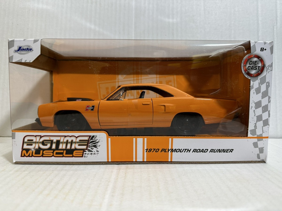 ミニカー BIGTIME MUSCLE 1970 PLYMOUTH ROAD RUNNER Amazon.com: Big Time Muscle 1:24 1970 Plymouth Road Runner