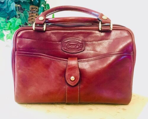 Oroton Satchel Cross Body Shoulder Brown Cognac Leather Handbag BRAND NEW w/Tag!