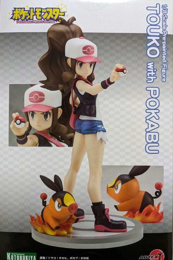 Pokémon Series Hilda with Tepig 1/8 Scale Figure Kotobukiya ARTFX