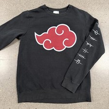 VTG Naruto Shippuden Akatsuki Cloud Sweatshirt S Authentic