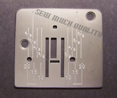 NEEDLE THROAT PLATE # 744004001 Zig Zag Pfaff 350 382 422 Alt#'s 395710-06 +