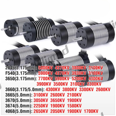 Hot New Rocket Waterproof Brushless Sensorless Motor for 10428 12428 1/12 RC Car
