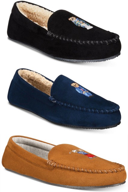 polo bear slippers