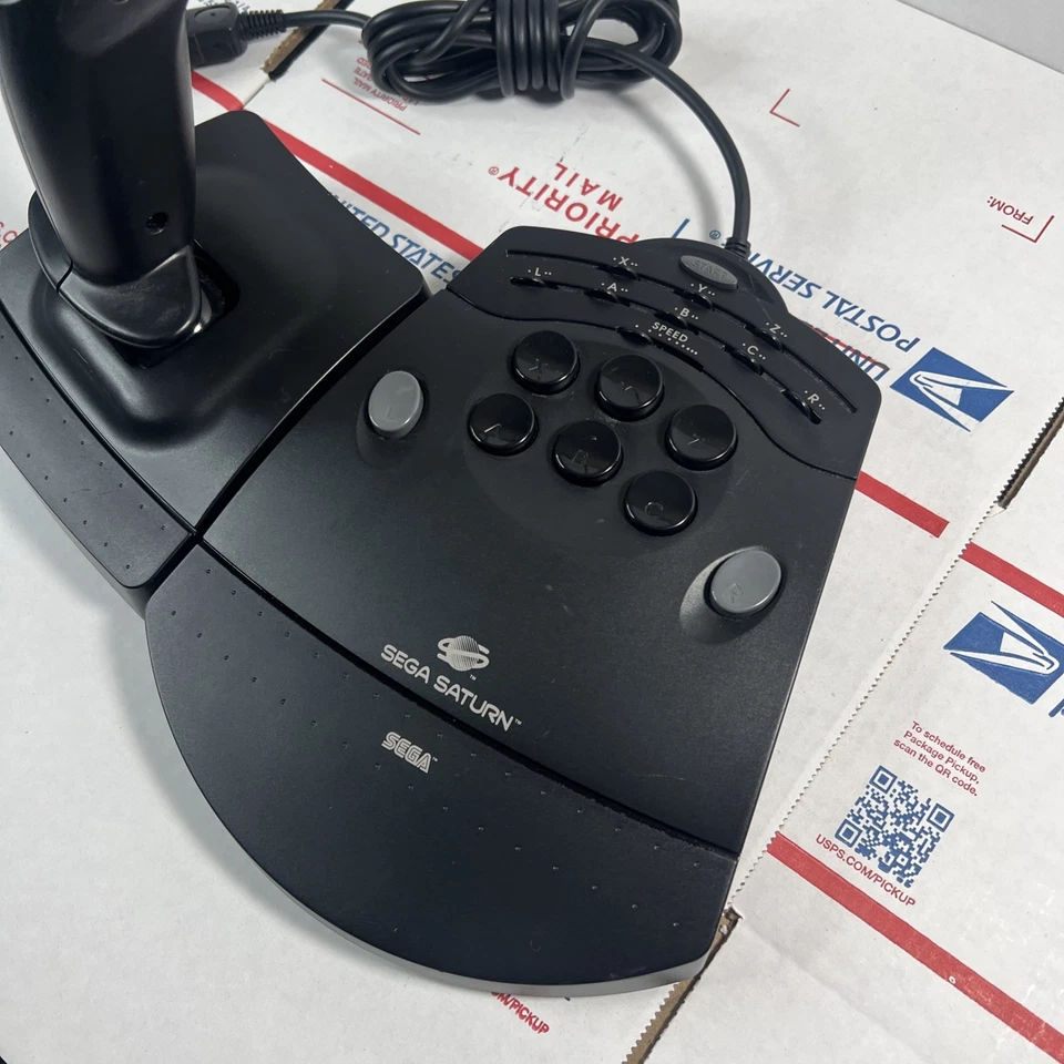 Nr COMO NUEVO - Controlador Joystick Sega Saturn Mission Stick MK-80104 - ENVÍO EL MISMO DÍA Foto 4 de 4