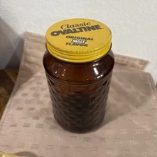 Vintage Classic Ovaltine Original Malt Flavor Jars