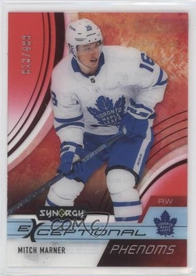 2021 Upper Deck Synergy Exceptional Phenoms Red 13/499 Mitch Marner #EP-MM 0il7