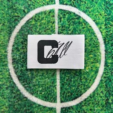Stuart Dallas Of Northern Ireland, Leeds & Brentford Signed Captain Armband wCOA