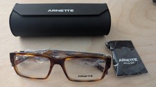 Arnette AN7181 Bazz Glasses Frame with Demo Lenses, Shiny Havana, 55-17-145
