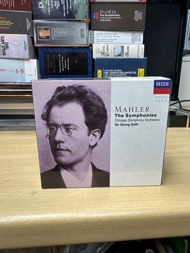 Gustav Mahler : Mahler: Die Symphonien CD Box Set 10 Discs (1991) erstaunlicher Wert
