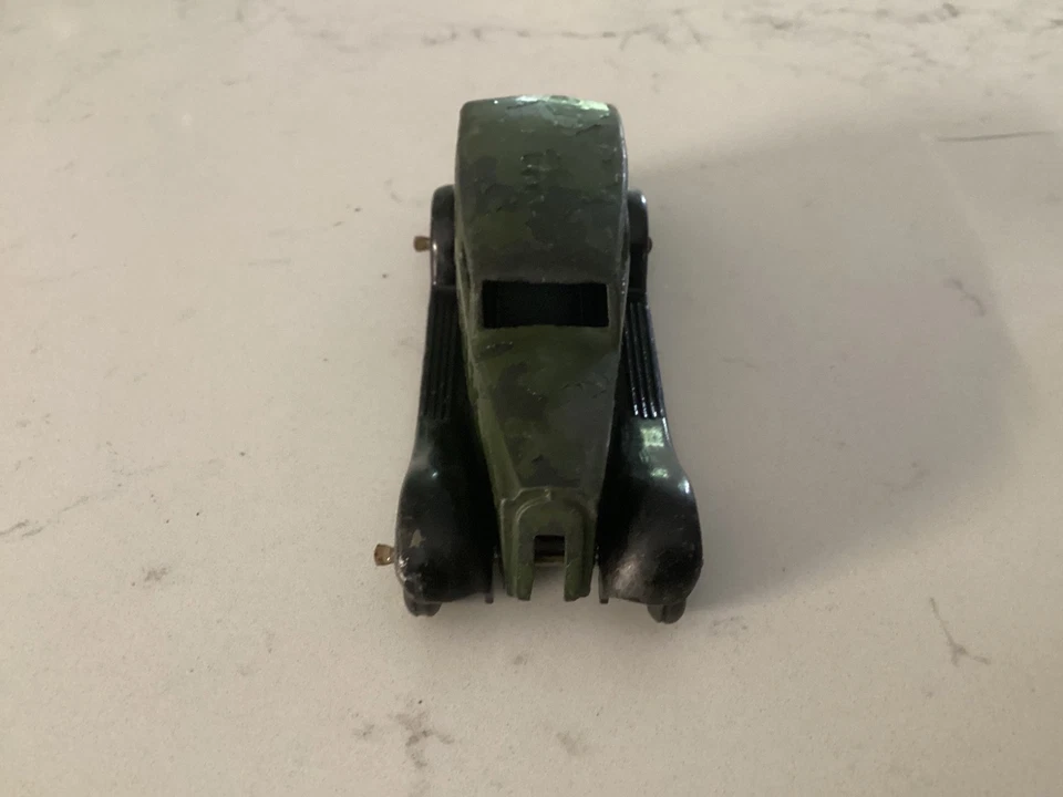 DE COLECCIÓN DINKY TOYS 30D VERDE NEGRO VAUXHALL BERLINA 1/43 INGLATERRA *Noles2148* Foto 2 de 4