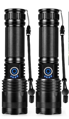 Rechargeable LED Flashlights High Lumens, 9000 Lumens Super Bright Flashlight...