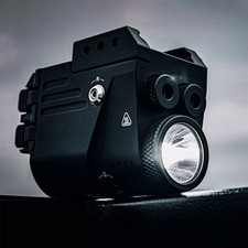 3 in 1 Laser Light Combo - Red Green Laser with 500lm LED Flashlight for Pistol