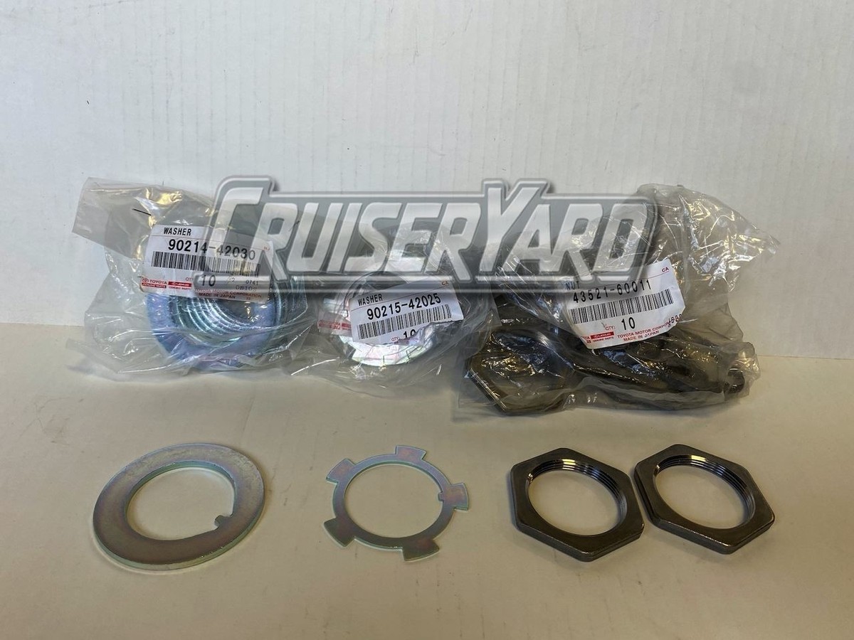 New Toyota Land Cruiser OEM Front Axle Kit Adjusting Lock