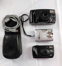 Camera Lot Untested: Olympus Infinity Zoom 230, Fujifilm A303 Digital, Kodak