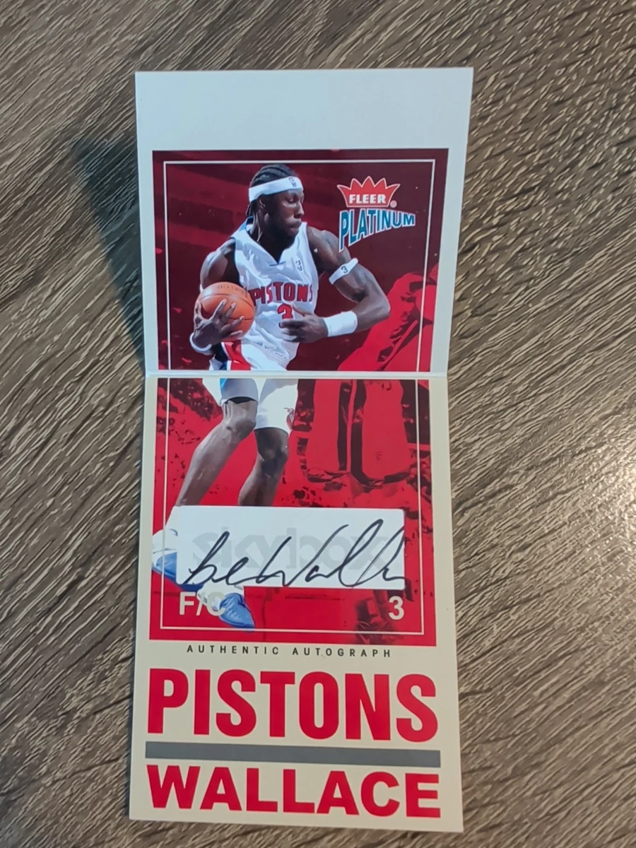 Ben Wallace Detroit Pistons Basketball ungraded Sports Trading