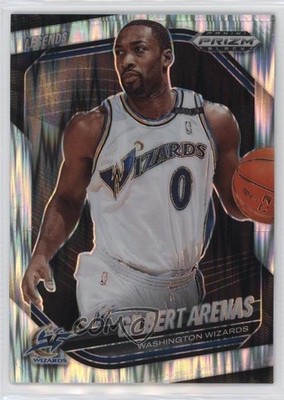 2024-25 Panini Prizm Black Legends Skewed Prizm 64/249 Gilbert Arenas #266 12rc