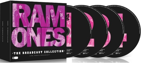Audio Cd - Ramones - The Broadcast Collection 1978-1995 (4 Cd) - Cult Legends --image