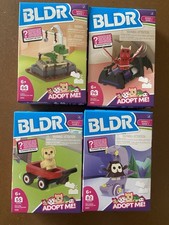 lot of 4 BLDR series 1 ADOPT ME owl dog t-rex dragon NEW with code 2025