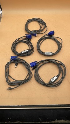 Avocent USBIAC-10 10FT KVM Interface Adapter Cable 520-422-502 Unit Lot of 5