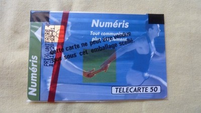 Digitalisiert - Telekarte 50 neu im Blister - 1991