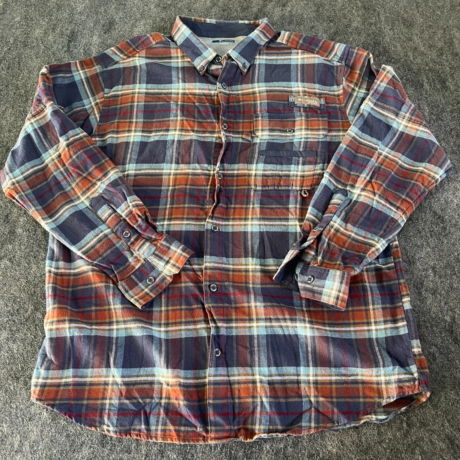 Columbia PHG Flannel Shirt Mens XL Multi Plaid Long Sleeve Cotton Hunting Top
Opens in a new window