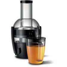 Philips Viva Collection centrifugal juicer, 2L, 500 W, black (HR1855/70R1)