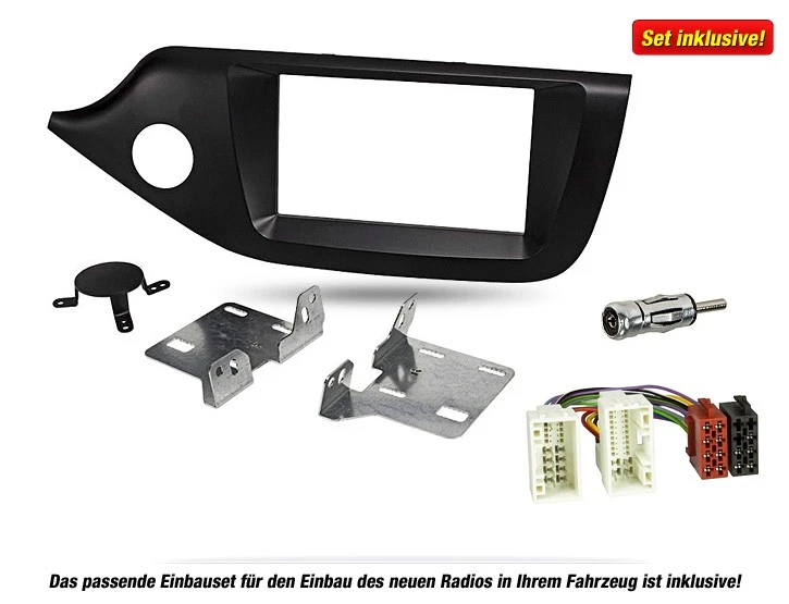 PIONEER 2-DIN DMH-A3300DAB Auto Radioset für KIA Ceed 2 Typ JD ab 2012 - Bild 3 von 4