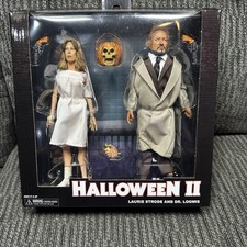 NECA Halloween II Laurie Strode and Dr. Loomi...