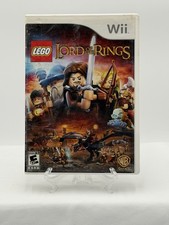 LEGO The Lord of the Rings Nintendo Wii 2012 CIB Complete w/ Manual Tested