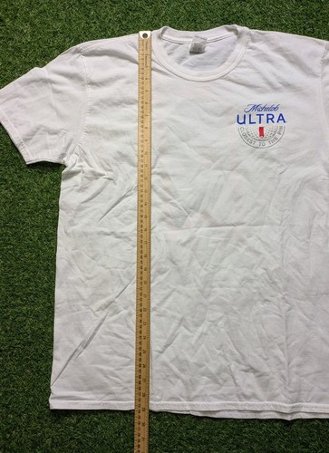 Michelob Ultra Shirt Mens XL White Golf Beer Closest To The Pin - Picture 5 of 8